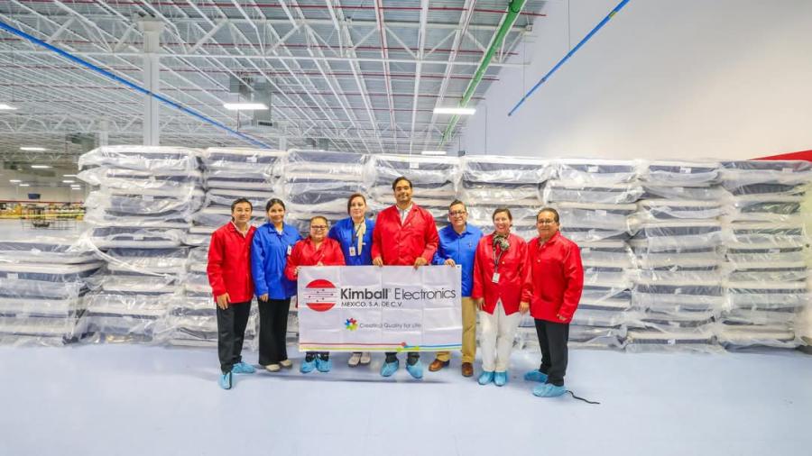 Muestra Kimball Electronics su solidaridad con Reynosa