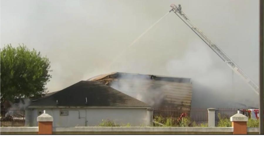 Hidalgo registra fuerte incendio; fue controlado por bomberos