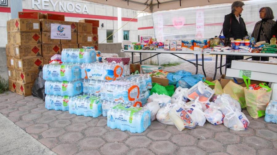 Recauda Gobierno de Reynosa ayuda para damnificados