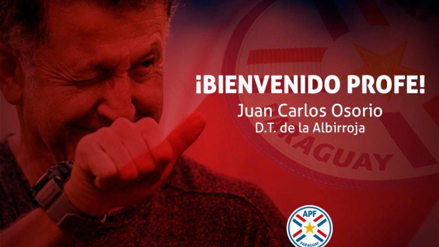 Juan Carlos Osorio es nuevo DT de Paraguay
