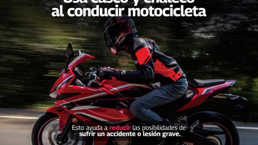 Recomienda Gobierno de Reynosa usar protección al conducir motocicletas