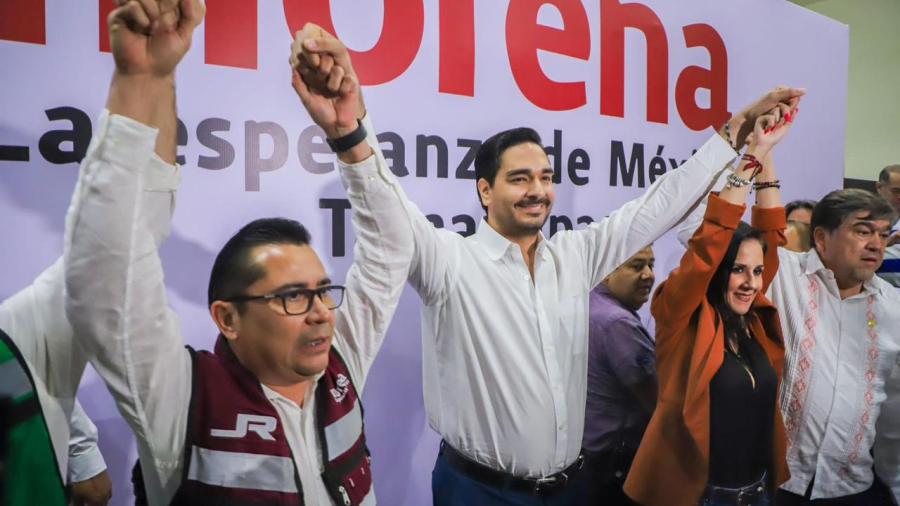 Es Carlos Peña candidato de Morena por la alcaldía de Reynosa