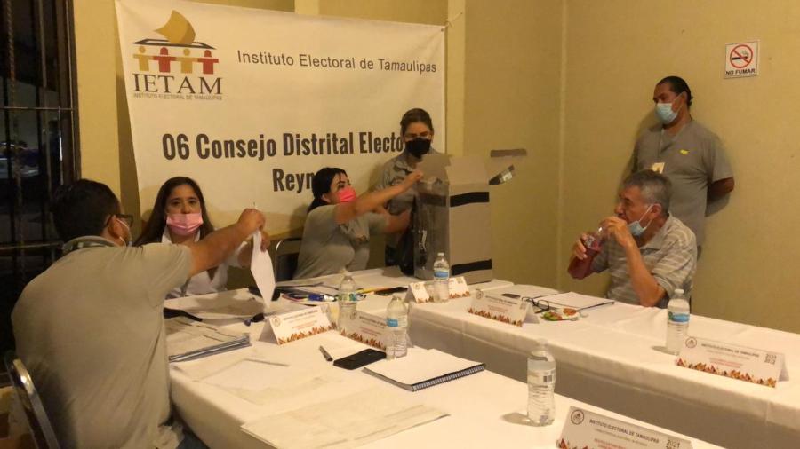  Consejos Distritales revisan paquetes electorales de Reynosa 