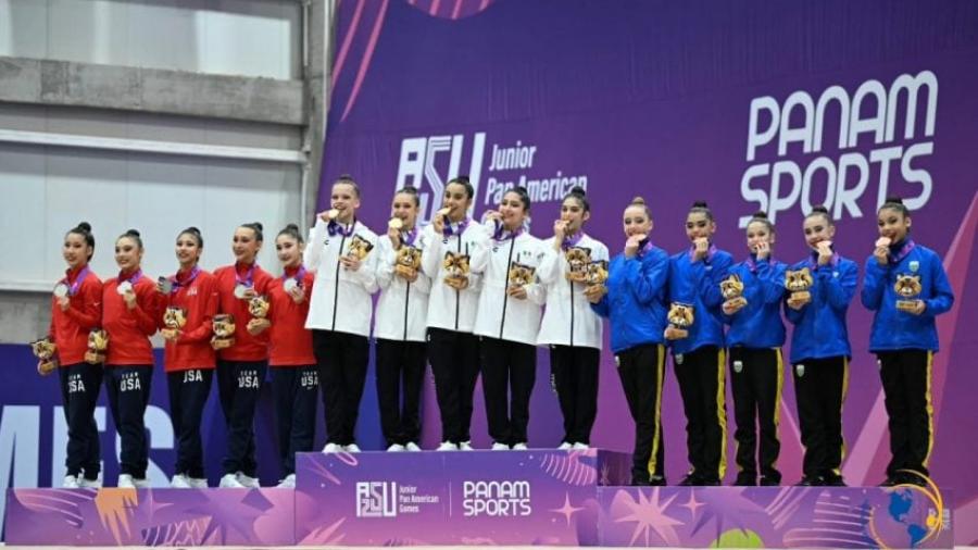 Doble oro y una plata para gimnastas tamaulipecas en Juegos Panamericanos