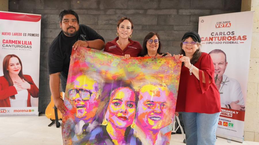 Carmen Lilia Canturosas Villarreal consolidará el impulso al talento artístico local 
