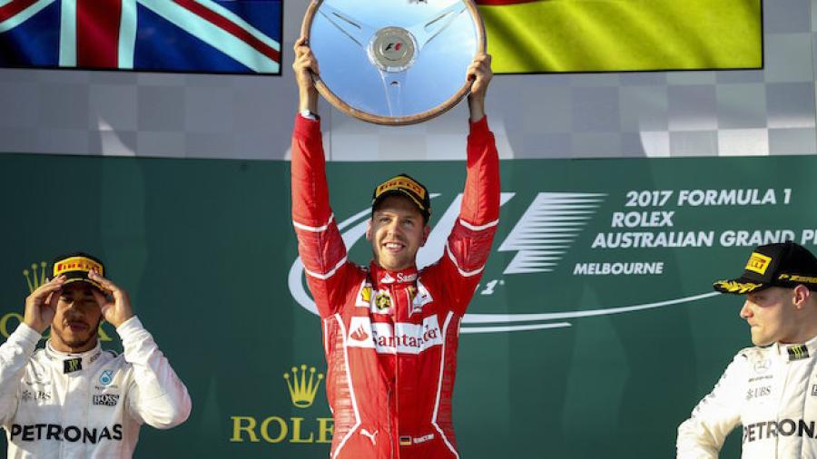 Vettel gana el Gran Premio de Australia 
