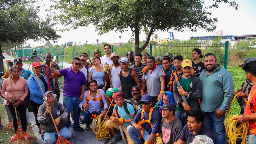 Agradece Alcalde Carlos Peña Ortiz colaboración de migrantes 