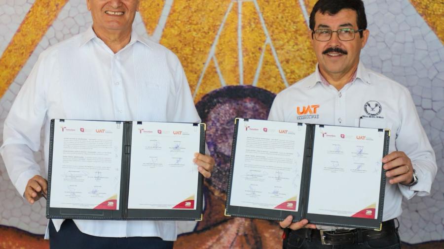 Firman convenio Salud y UAT para donación altruista de sangre