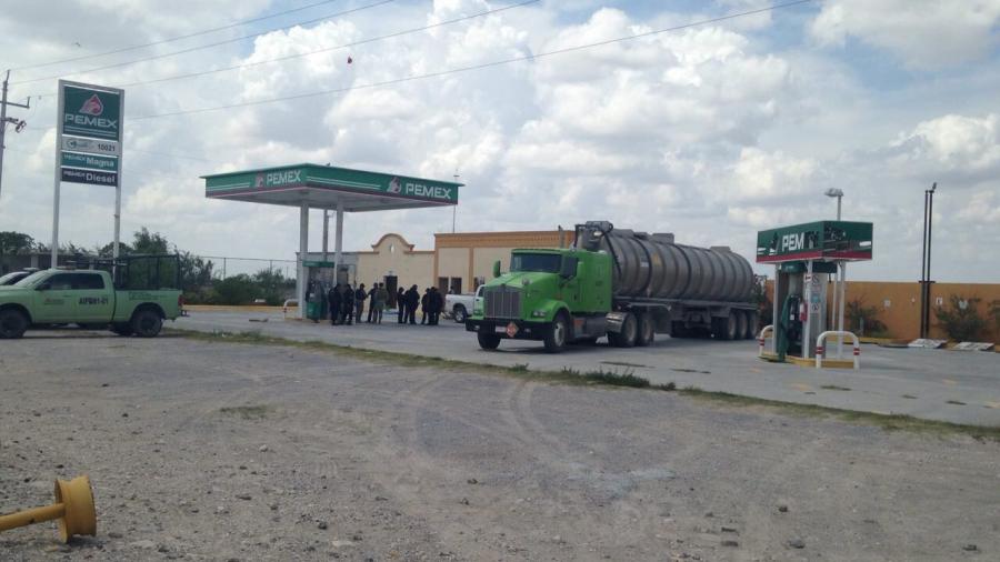 Clausuran gasolinera en Río Bravo