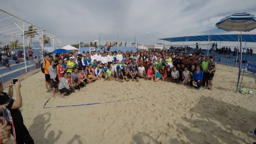 Dan a concoer atletas de voleibol de playa para la ON 2018
