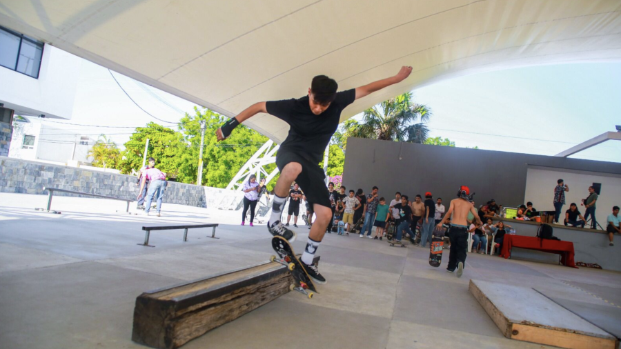 Injuve apoya evento estatal de Skaters