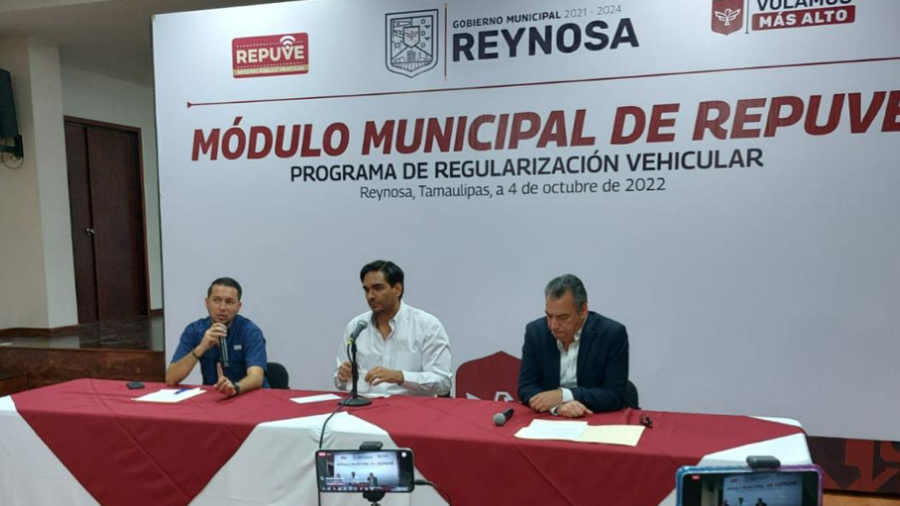 Habrá 4 módulos más de Repuve en Reynosa 