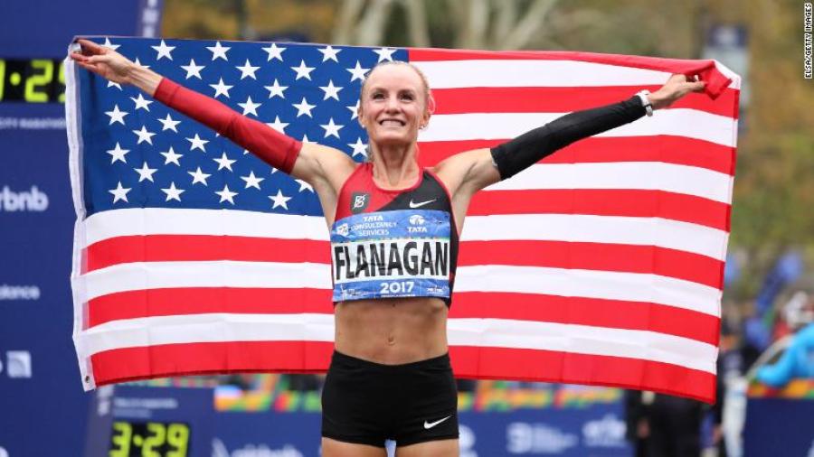 Flanagan, la primera estadounidense en ganar el Maratón de NY desde 1977