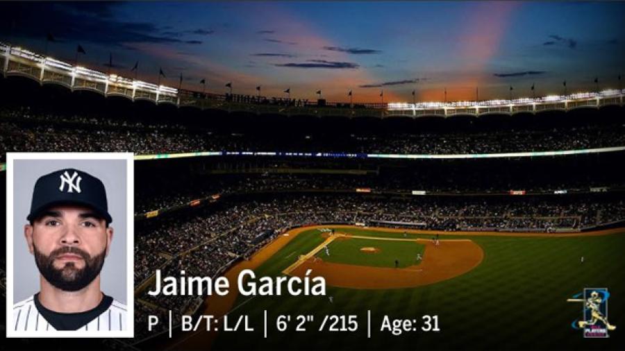 El pitcher reynosense Jaime García es transferido a los Yankees de Nueva York