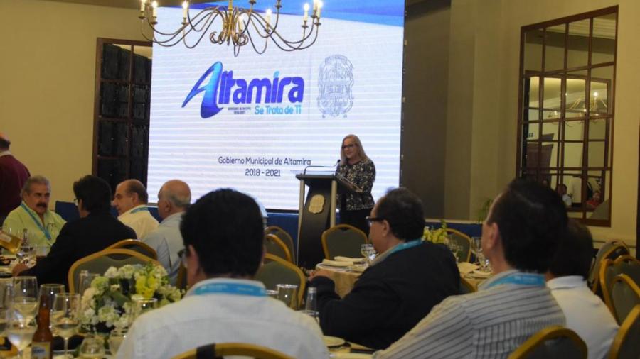 Altamira, con gran futuro en materia turística: Alma Laura Amparán