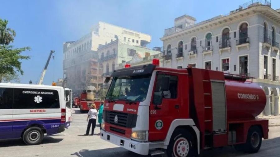 Explosión en Hotel de Cuba, deja al menos 8 muertos y 25 heridos 