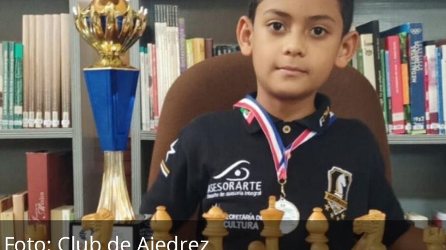 Niño mexicano se corona subcampeón del mundo en ajedrez 