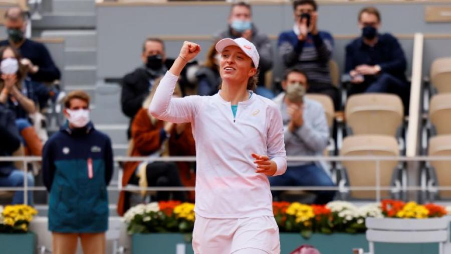 Iga Swiatek, primera polaca que llega a una Final de Roland Garros