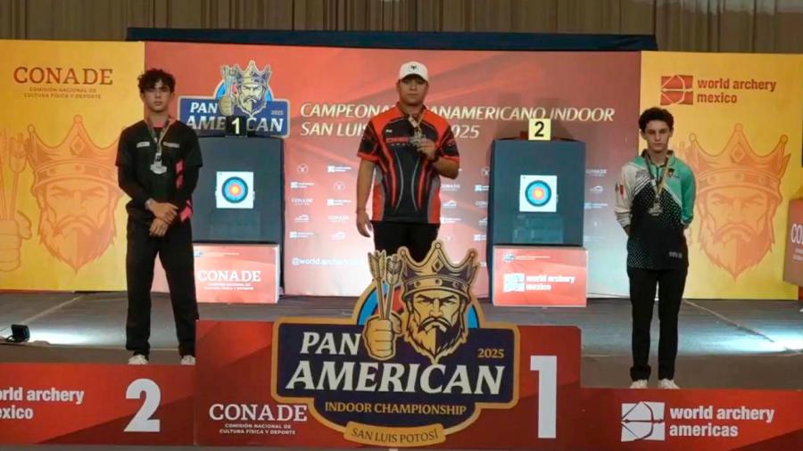Alumno de la UAT se corona campeón Panamericano en tiro con arco