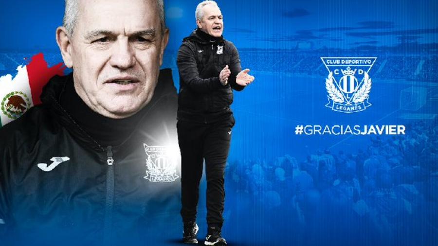 Leganés hace oficial la salida de Javier Aguirre 
