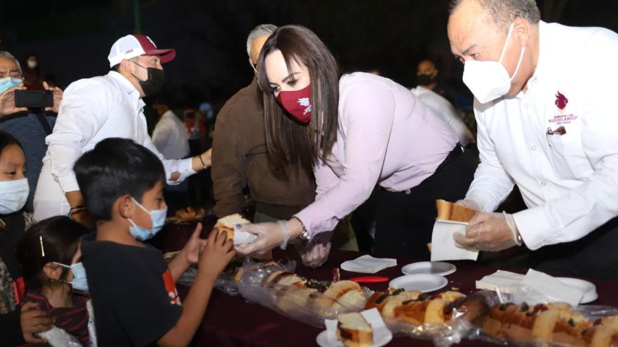 Comparte Gobierno Municipal mega rosca con la ciudadanía 