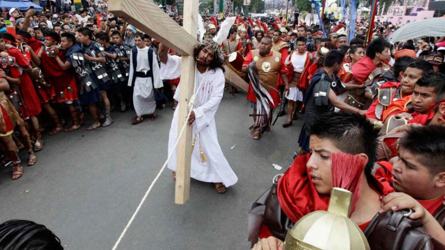 Más de 2 mil personas participarán en Viacrucis de Iztapalapa