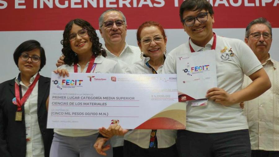 Destaca la UAT en Feria Estatal de Ciencias e Ingenierías Tamaulipas 2024