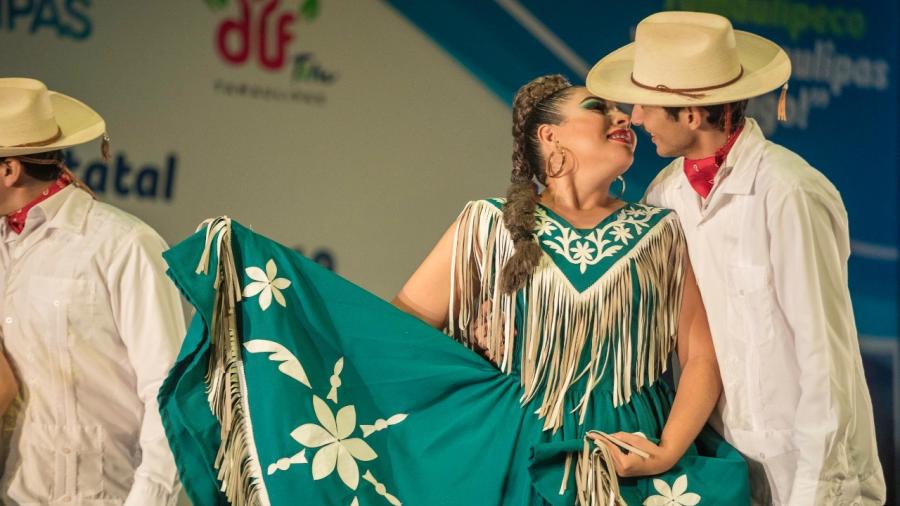 Concluye concurso estatal de grupos de danza folklórica del DIF Tamaulipas