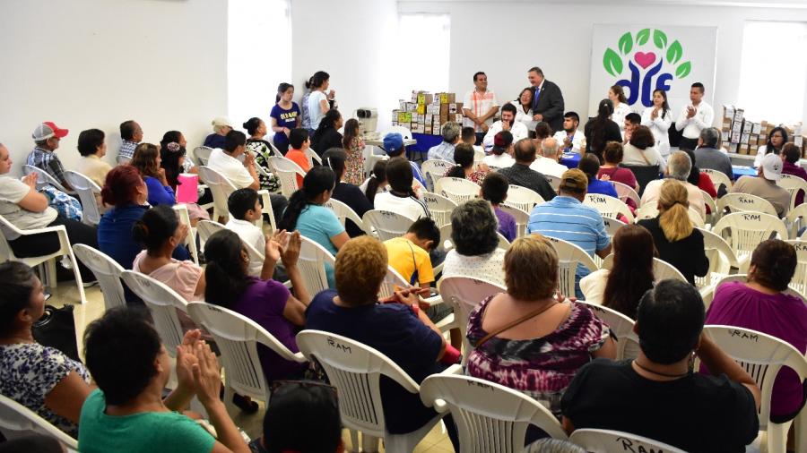 Beneficia DIF Reynosa a mil 82 personas 