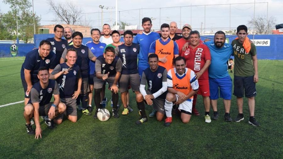 Atlético Reynosa juega partido amistoso contra Periodistas
