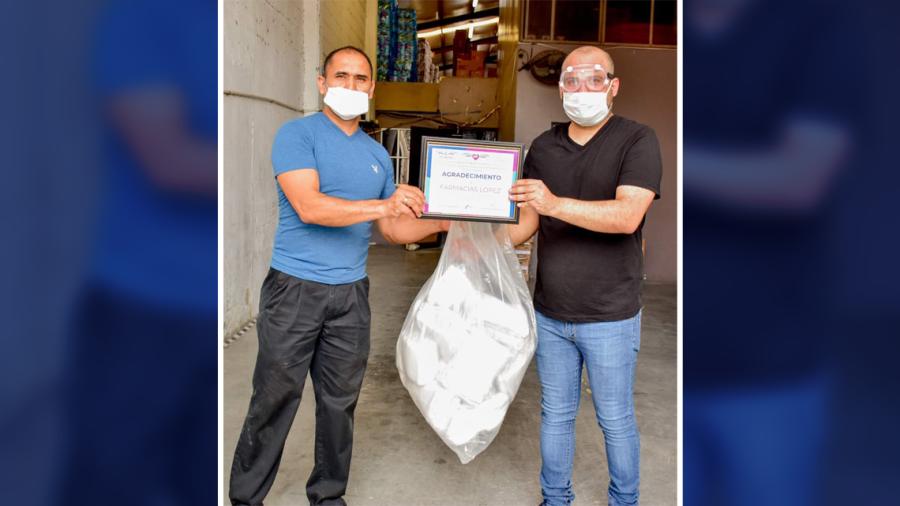 Agradece DIF Reynosa donación de Farmacia López