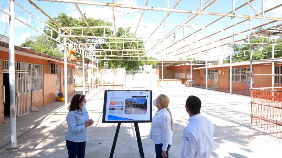 Mejora Ayuntamiento condiciones de planteles educativos