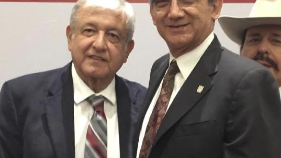 Américo Villarreal presente en reunión de AMLO con gobernadores 