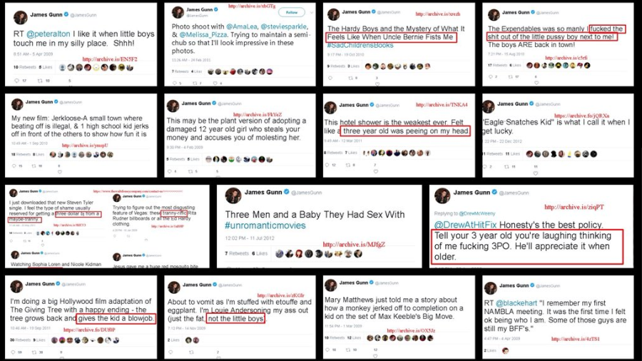 James Gunn es despedido de Guardianes de la Galaxia 3