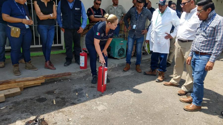 Peritos de la PGJT son capacitados en materia de investigación de incendios