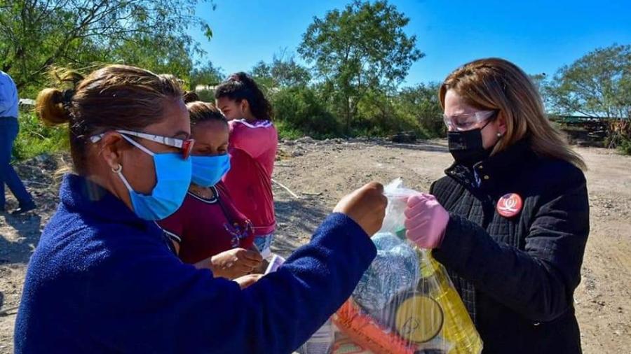 DIF Reynosa llevó beneficios a las familias de la colonia Condado del Norte 