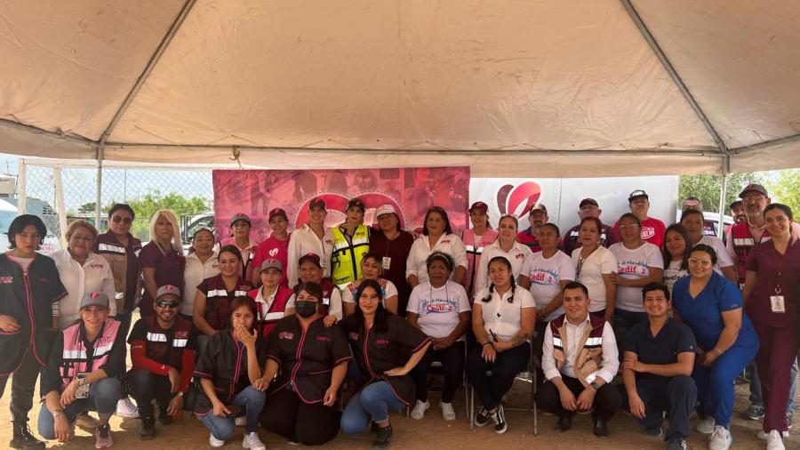 Llega brigada Tocando Corazones a colonia Los Artistas, benefician a cientos de personas 