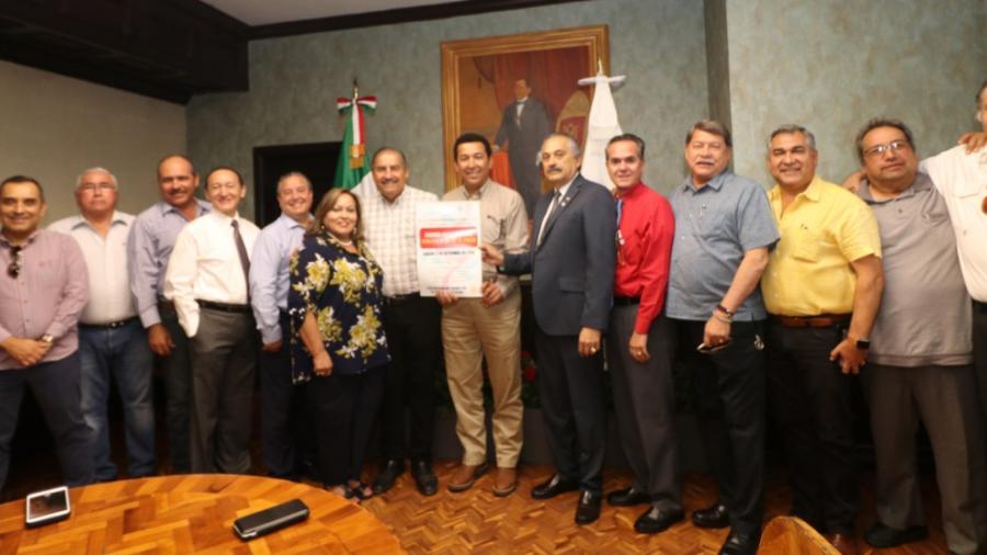 Manifiestan Clubes Rotarios de Matamoros, interés de trabajar en equipo con alcalde Mario López