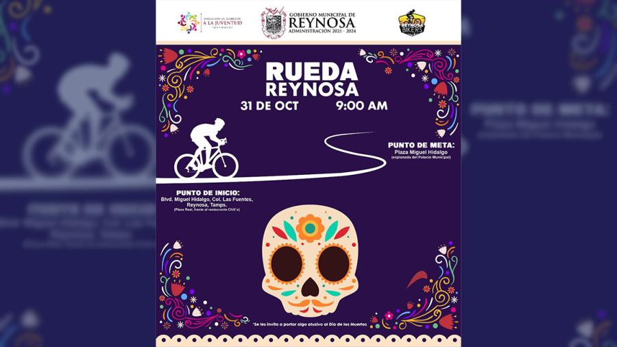 Súmate a “Rueda Reynosa” por el Día de Muertos
