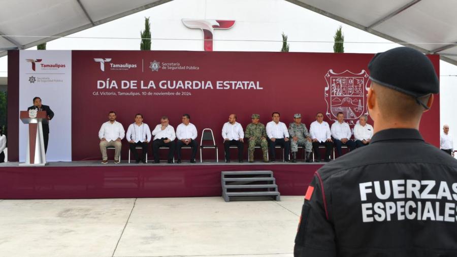 Celebra SSPT segundo aniversario de la Guardia Estatal