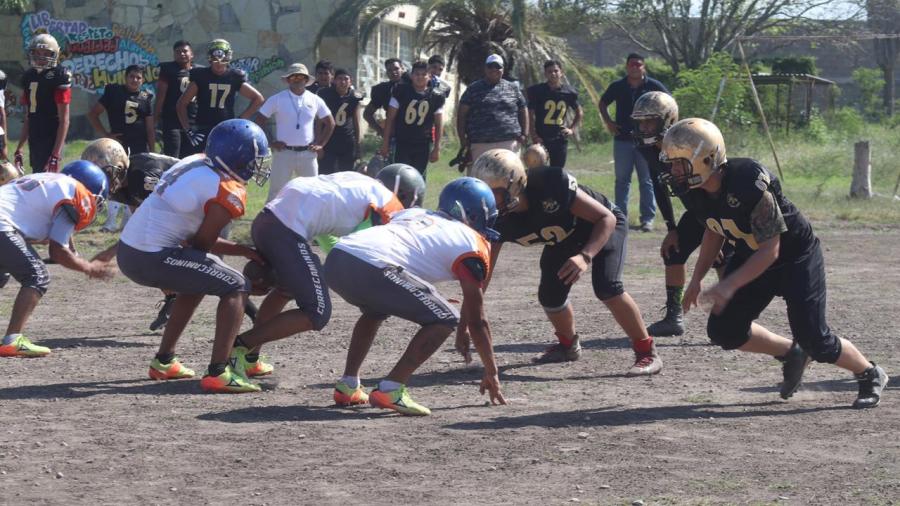 Ex NFL visita a los Broncos de Güémez 