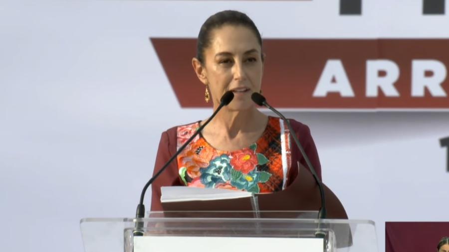 Claudia Sheinbaum arranca campaña en el zócalo