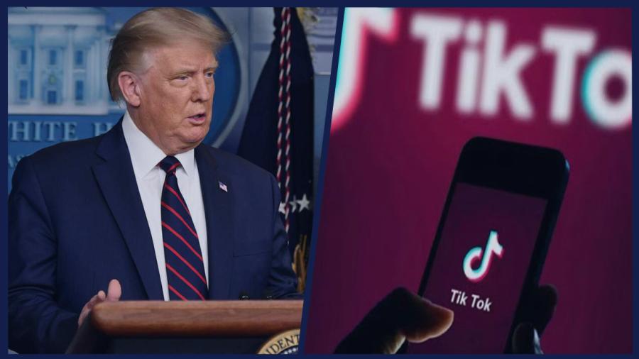 Trump insiste que TikTok deberá vender operaciones antes del 15 de septiembre o irse del país