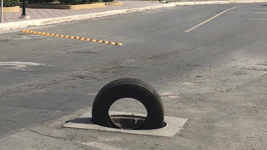 Falta de Seguridad Pública en Matamoros Provoca Robos de Tapas de Alcantarillas 