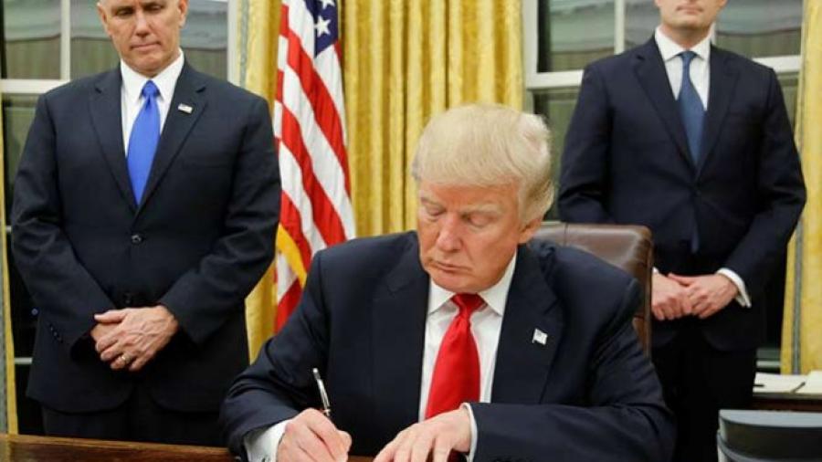 Trump firmará órdenes ejecutivas para renegociar TLCAN