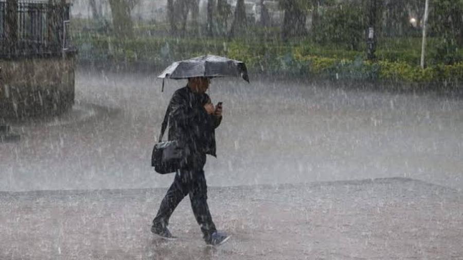 Pronostican intensas lluvias en varios estados del país
