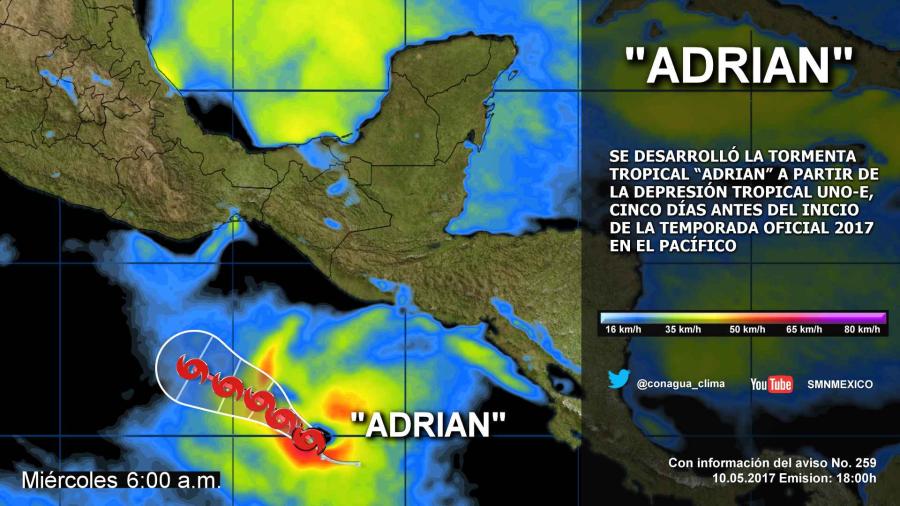 Prevén lluvias fuertes en varios estados del país