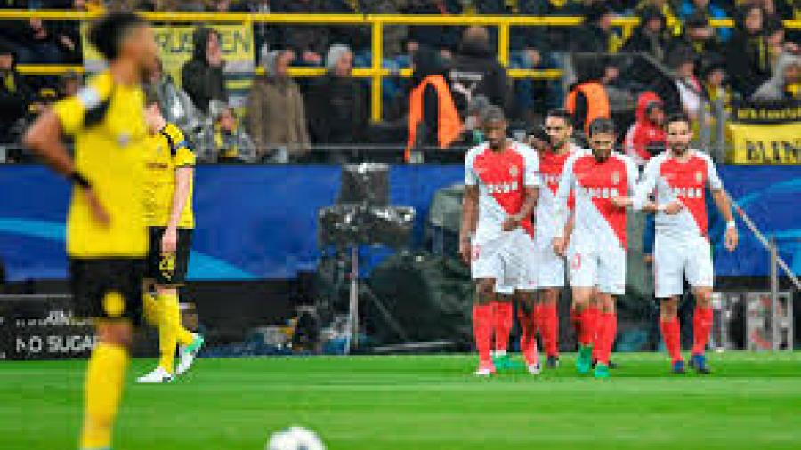 Mónaco vence 3-2 al Borussia Dortmund 