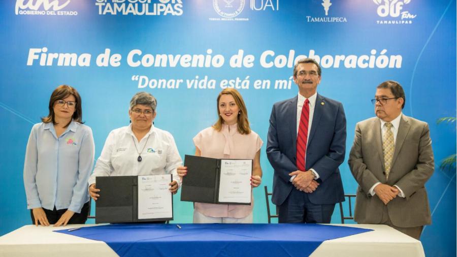 DIF Tamaulipas y Gobierno de Tamaulipas promueven cultura de donación de sangre.