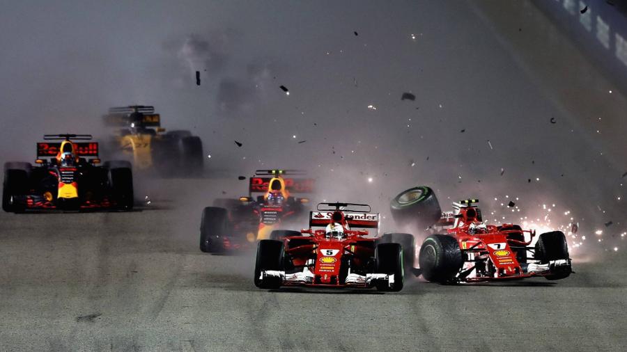 Lewis Hamilton logra la victoria en el Gran Premio de Singapur de la F1